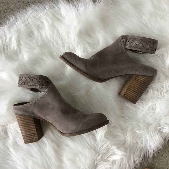 Aldo Taupe Ankle Strap Booties! - Picture 2 of 4